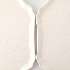 Long Plate creme White | Sushi Plate Mino Ware