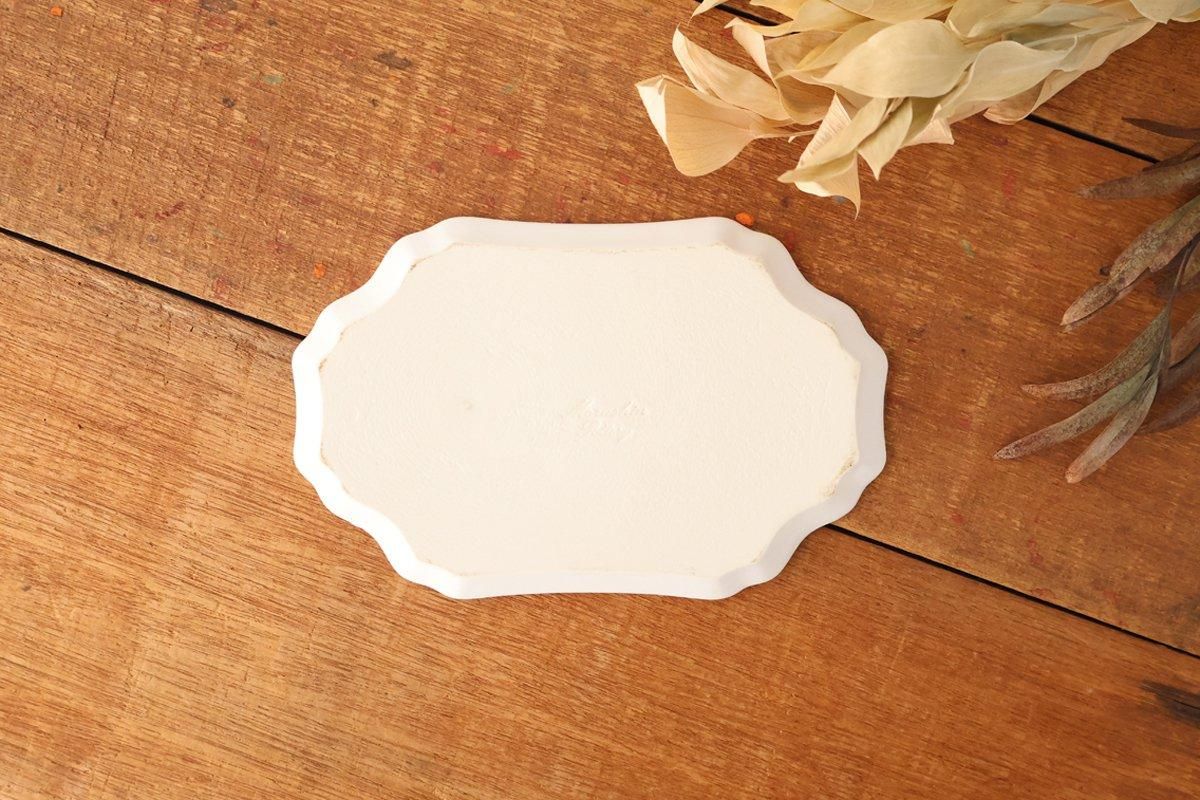 Long Plate creme White | Sushi Plate Mino Ware