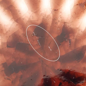 Flower-shaped and Cracked Small Plate Gray | Mino Ware