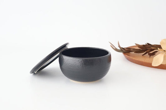 Rice Container Black 1 cup | Banko Ware