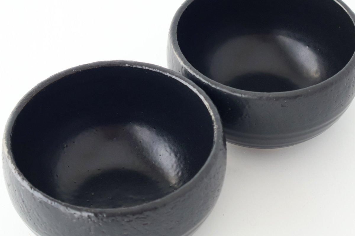 Rice Container Black 1 cup | Banko Ware