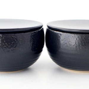 Rice Container Black 1 cup | Banko Ware