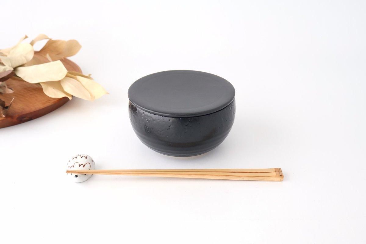 Rice Container Black 1 cup | Banko Ware