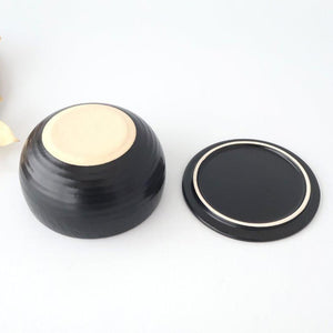 Rice Container Black 1 cup | Banko Ware