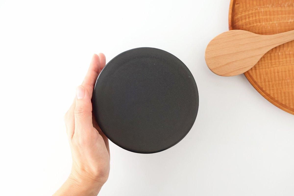 Rice Container Black 1 cup | Banko Ware