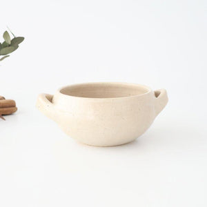 Two Handed Soup Cup White Heat-resistant  | Iga Ware
