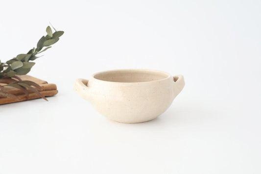 Two Handed Soup Cup White Heat-resistant  | Iga Ware