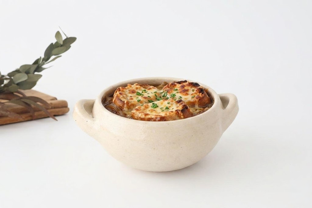 Two Handed Soup Cup White Heat-resistant  | Iga Ware