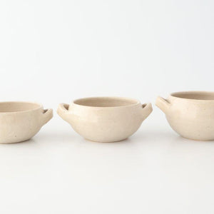 Two Handed Soup Cup White Heat-resistant  | Iga Ware