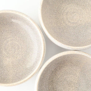 Round Small Bowl Beige Kairagi | Kobachi Mino Ware