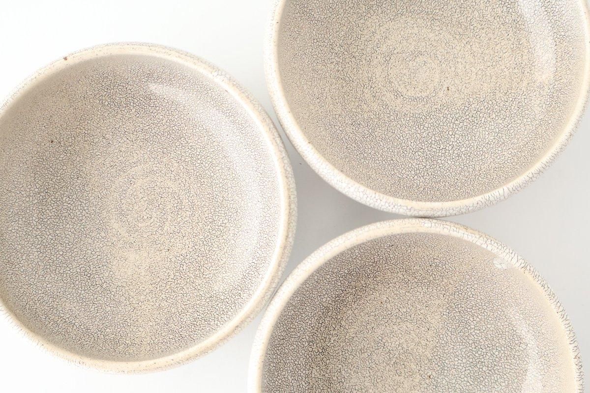 Round Small Bowl Beige Kairagi | Kobachi Mino Ware