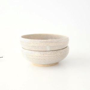 Round Small Bowl Beige Kairagi | Kobachi Mino Ware