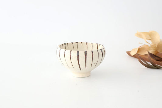 Small Bowl Karatsu Tokusa | Rice Bowl Mino Ware