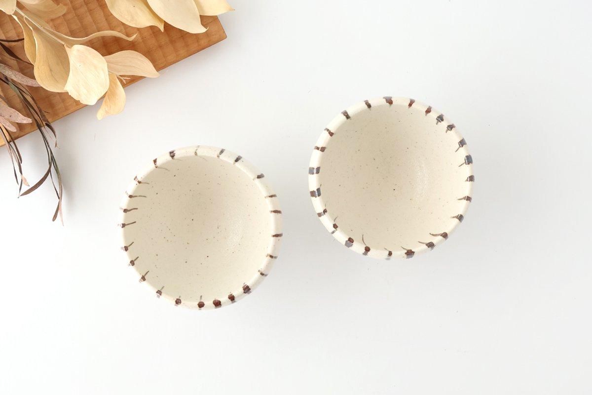 Small Bowl Karatsu Tokusa | Rice Bowl Mino Ware