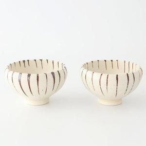 Small Bowl Karatsu Tokusa | Rice Bowl Mino Ware