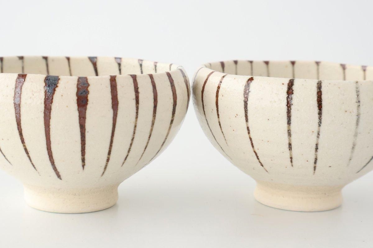 Small Bowl Karatsu Tokusa | Rice Bowl Mino Ware