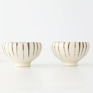Small Bowl Karatsu Tokusa | Rice Bowl Mino Ware