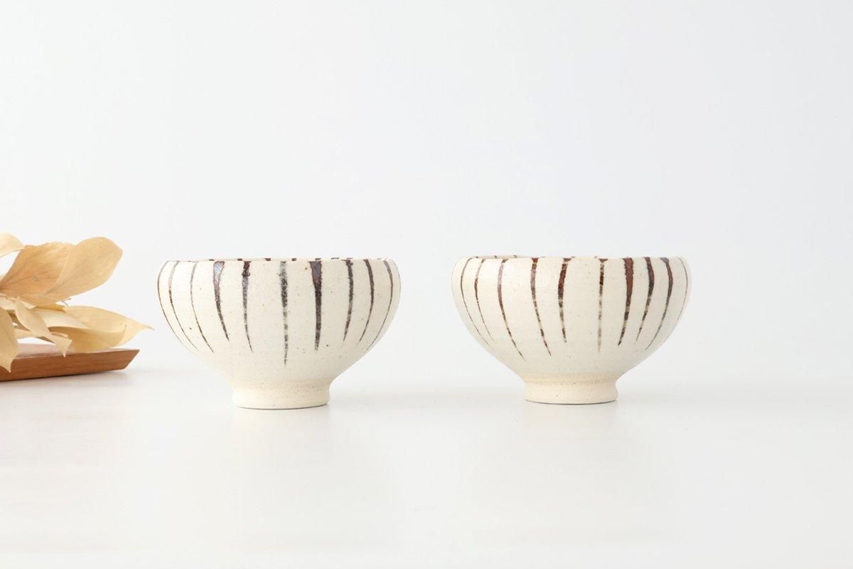 Small Bowl Karatsu Tokusa | Rice Bowl Mino Ware