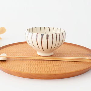 Small Bowl Karatsu Tokusa | Rice Bowl Mino Ware