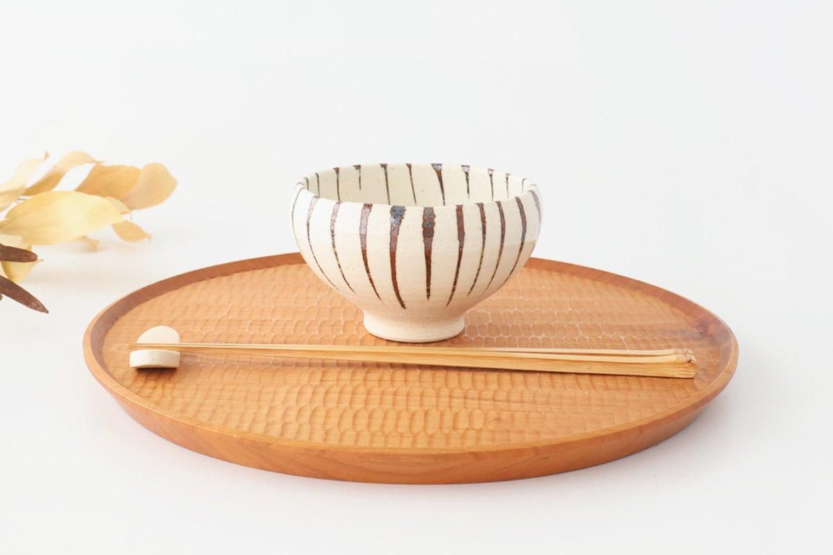 Small Bowl Karatsu Tokusa | Rice Bowl Mino Ware