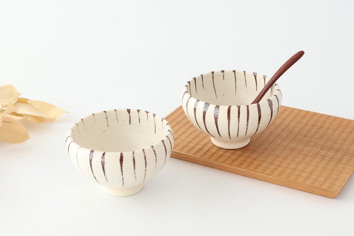 Small Bowl Karatsu Tokusa | Rice Bowl Mino Ware