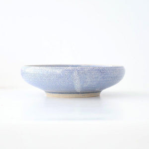 Round Bowl Blue Kairagi 18.5cm/ 7.3in | Kobachi Mino ware