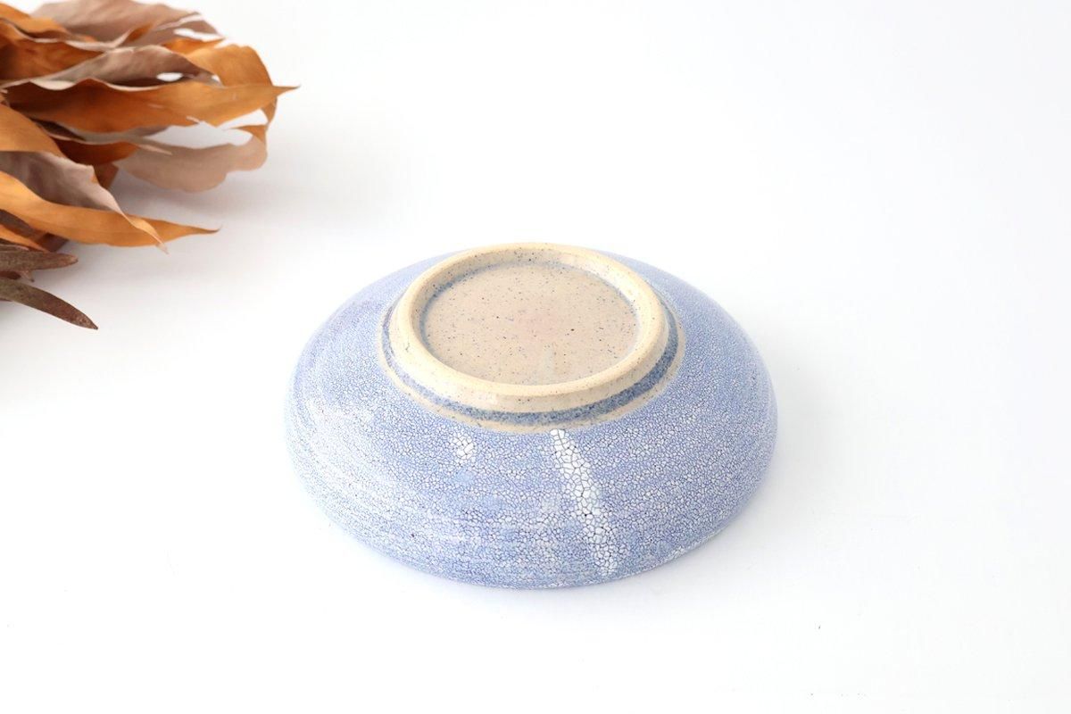 Round Bowl Blue Kairagi 18.5cm/ 7.3in | Kobachi Mino ware