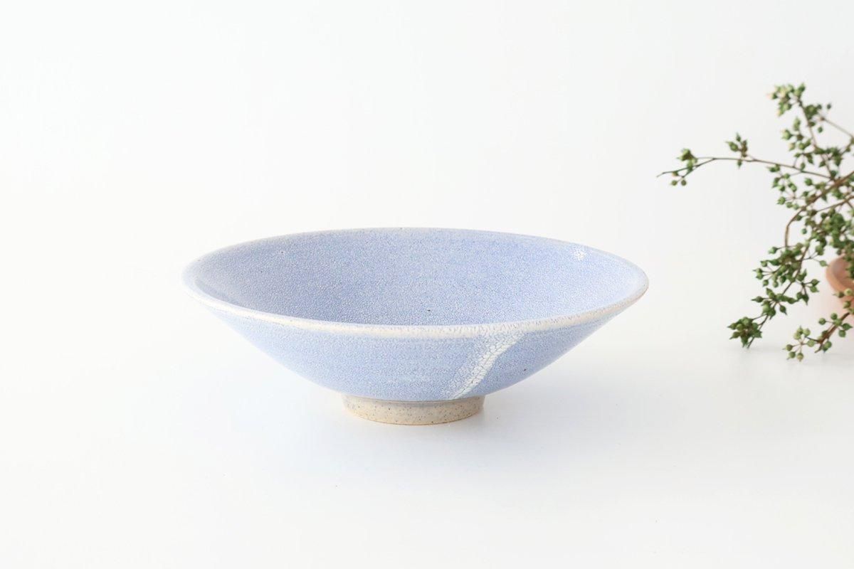 Bowl Blue Kairagi 20.5cm/ 8in | Kobachi Mino ware
