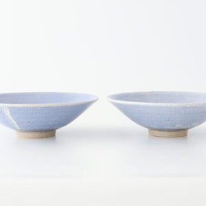 Bowl Blue Kairagi 20.5cm/ 8in | Kobachi Mino ware