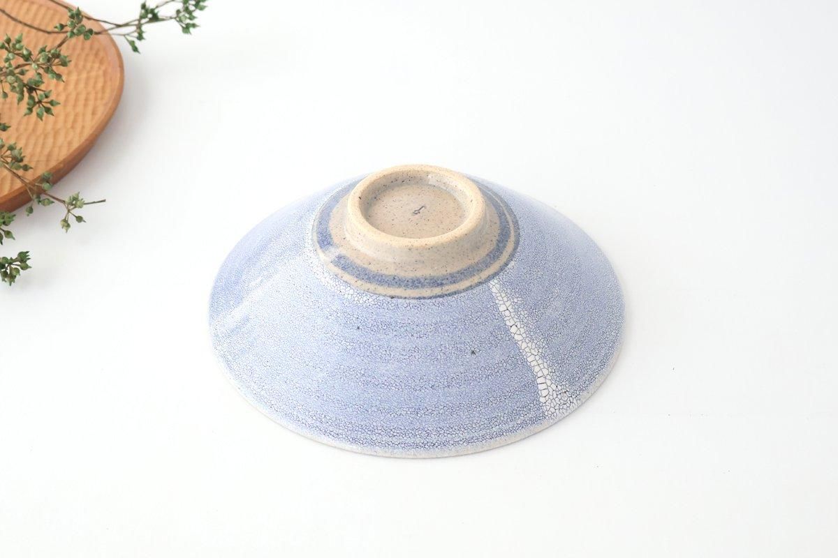 Bowl Blue Kairagi 20.5cm/ 8in | Kobachi Mino ware