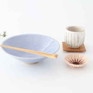 Bowl Blue Kairagi 20.5cm/ 8in | Kobachi Mino ware