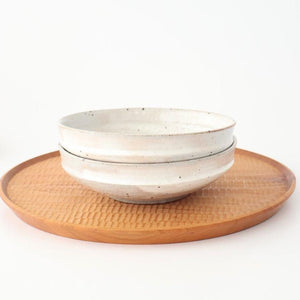 Round Bowl White 16cm/6.3in | Serving Bowl Mino Ware