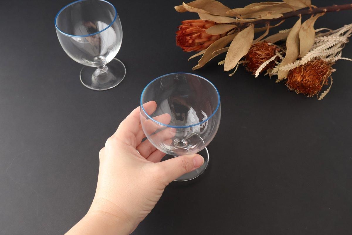 POTPURRI bitte Glass Blue