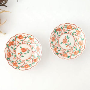 Kutani Bitoen Small Plate Shepherd's purse Pattern 10.5cm/4.1n | Kutani Ware