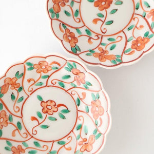 Kutani Bitoen Small Plate Shepherd's purse Pattern 10.5cm/4.1n | Kutani Ware