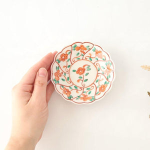 Kutani Bitoen Small Plate Shepherd's purse Pattern 10.5cm/4.1n | Kutani Ware