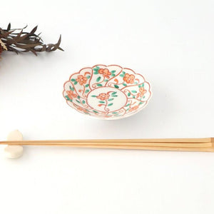 Kutani Bitoen Small Plate Shepherd's purse Pattern 10.5cm/4.1n | Kutani Ware