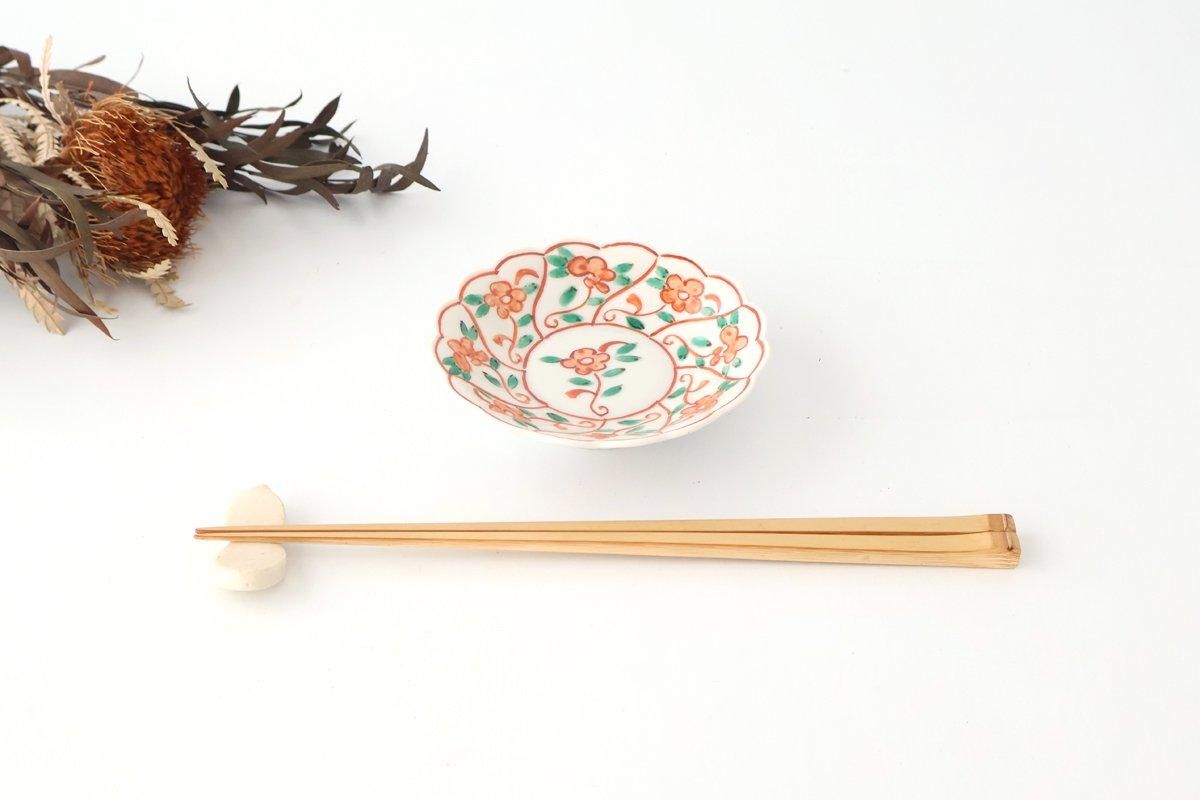 Kutani Bitoen Small Plate Shepherd's purse Pattern 10.5cm/4.1n | Kutani Ware