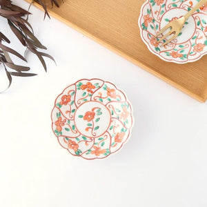 Kutani Bitoen Small Plate Shepherd's purse Pattern 10.5cm/4.1n | Kutani Ware