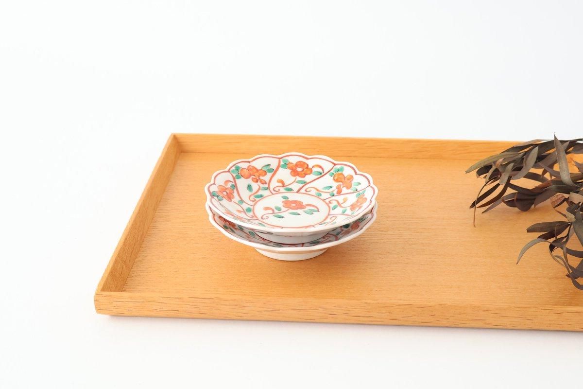 Kutani Bitoen Small Plate Shepherd's purse Pattern 10.5cm/4.1n | Kutani Ware