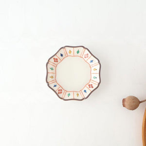 Kutani Bitoen Octagonal Plate Diamond  Pattern 11cm/4.3n | Kutani Ware