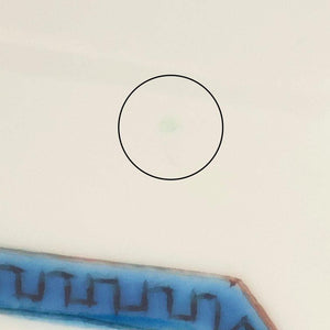 Kutani Bitoen Octagonal Bowl Flower Pattern | Serving Bowl Kutani Ware