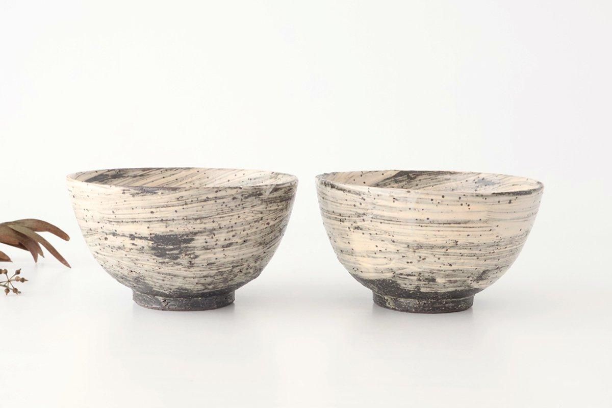 Donburi Bowl White Storm | Shigaraki Ware