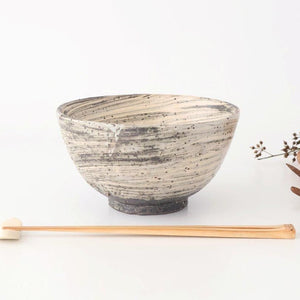 Donburi Bowl White Storm | Shigaraki Ware