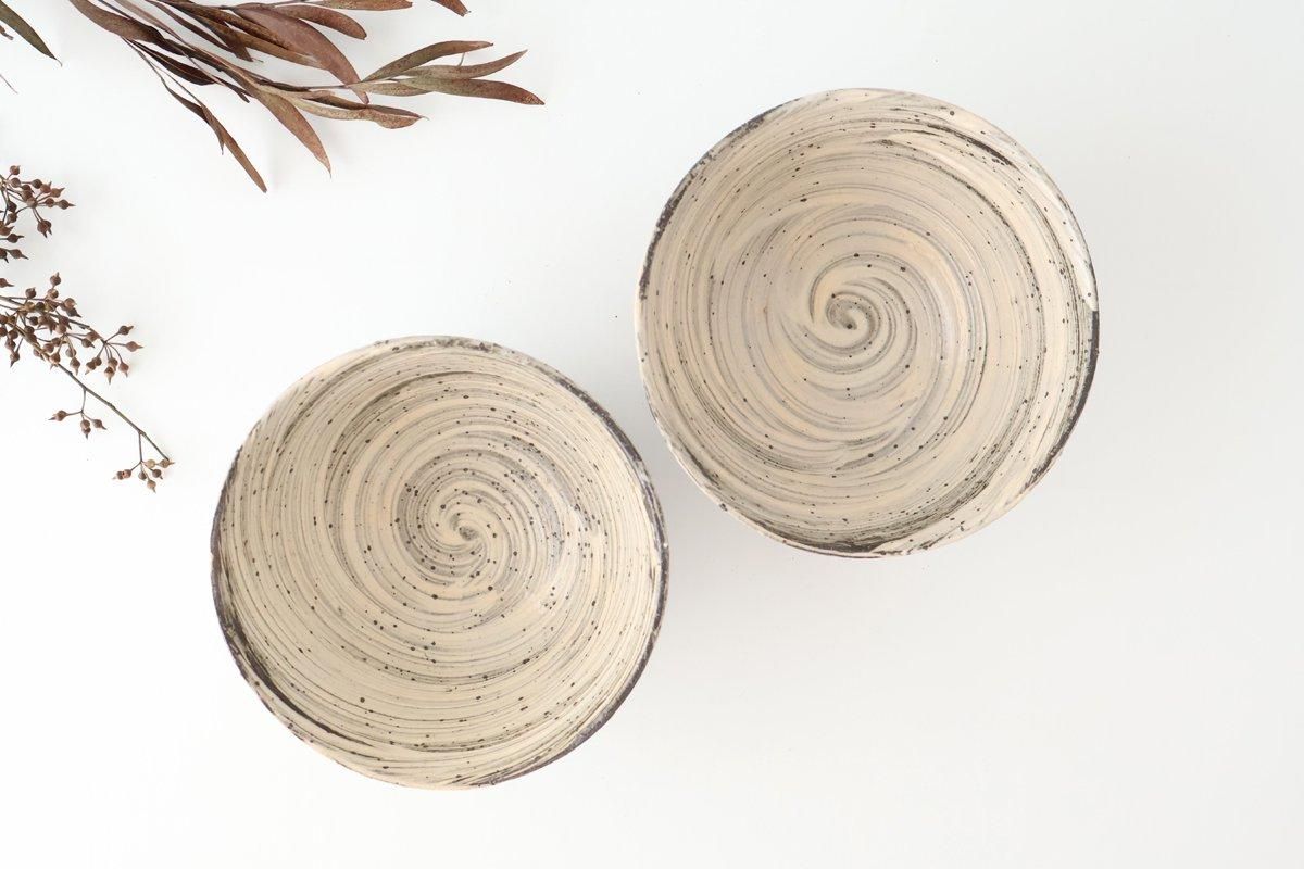 Donburi Bowl White Storm | Shigaraki Ware