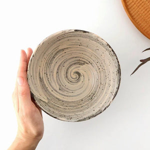 Donburi Bowl White Storm | Shigaraki Ware