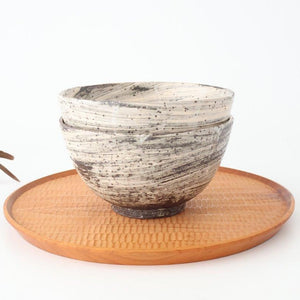 Donburi Bowl White Storm | Shigaraki Ware