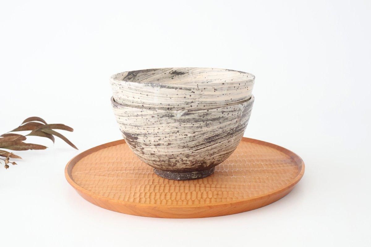 Donburi Bowl White Storm | Shigaraki Ware