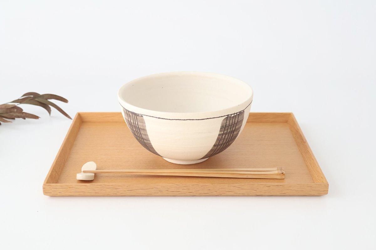 tomaru Donburi Bowl Line Pattern | Shigaraki Ware