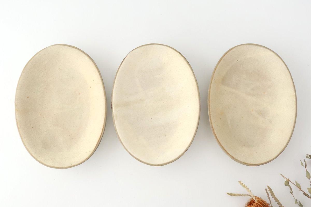 [UTSUWABI special order]Oval Bowl Matte Ash M | Serving Bowl Mino Ware